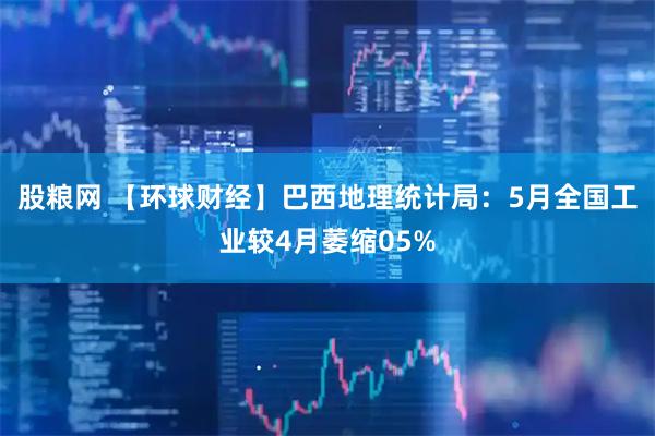 股粮网 【环球财经】巴西地理统计局：5月全国工业较4月萎缩05%